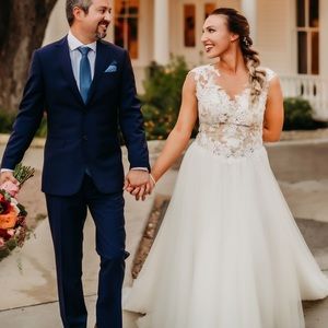 Pronovias wedding gown